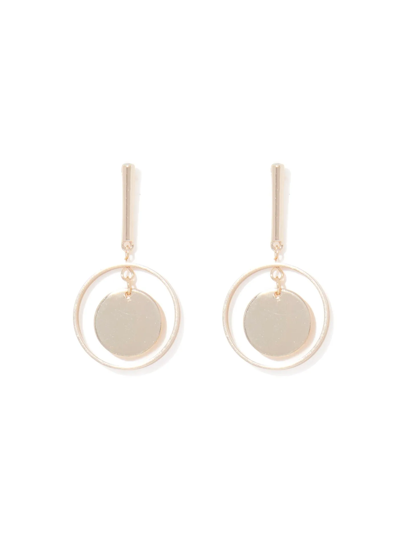 Marley Disc  & Hoop Earrings