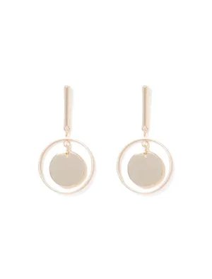 Marley Disc  & Hoop Earrings