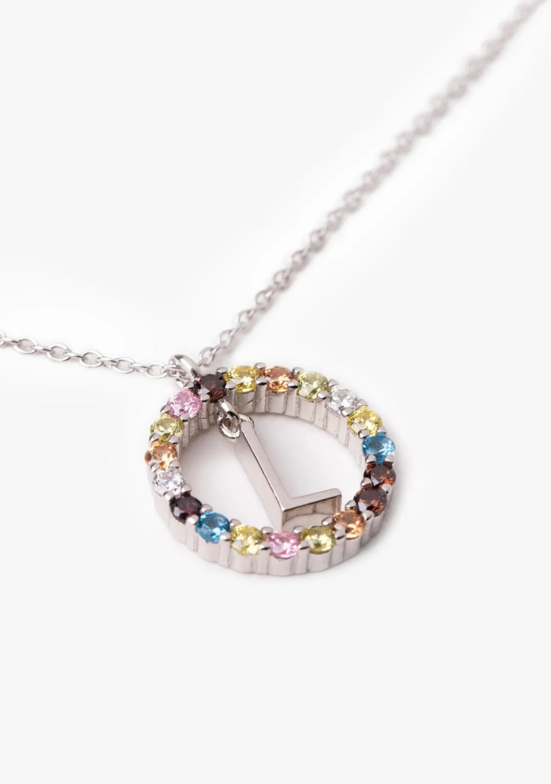 Necklace Iniziale Letter L Silver