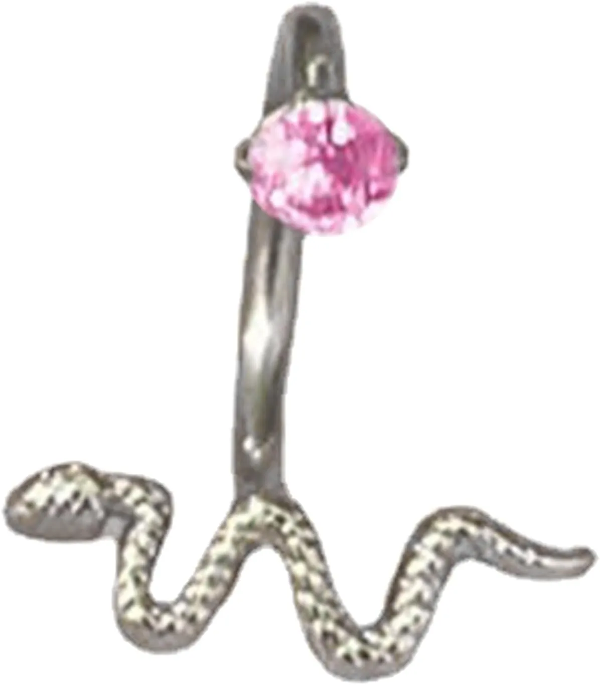 Nose Rings For Women Surgical Steel, Lip Ring Zircon Titanium Steel Inner Teeth Ring C Ring European And American Piercing Jewelry