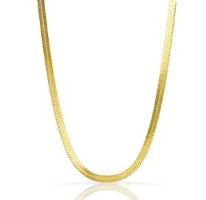 OLIVIA GOLD SNAKE CHAIN NECKLACE