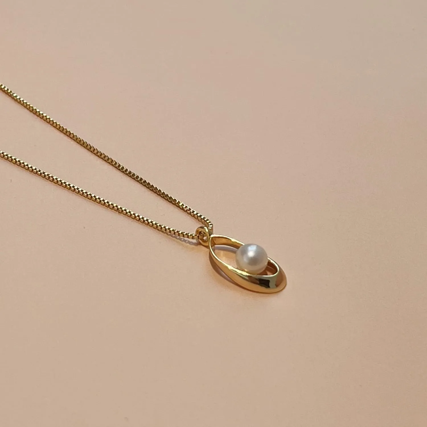 Pearl Necklaces for Women,Charm Necklace with Natural Freshwater Pearls,Dainty Drop Necklaces Daily Wear or Fashion Gift for Women