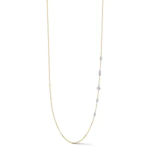 Posey Two-Tone Single Station Necklace