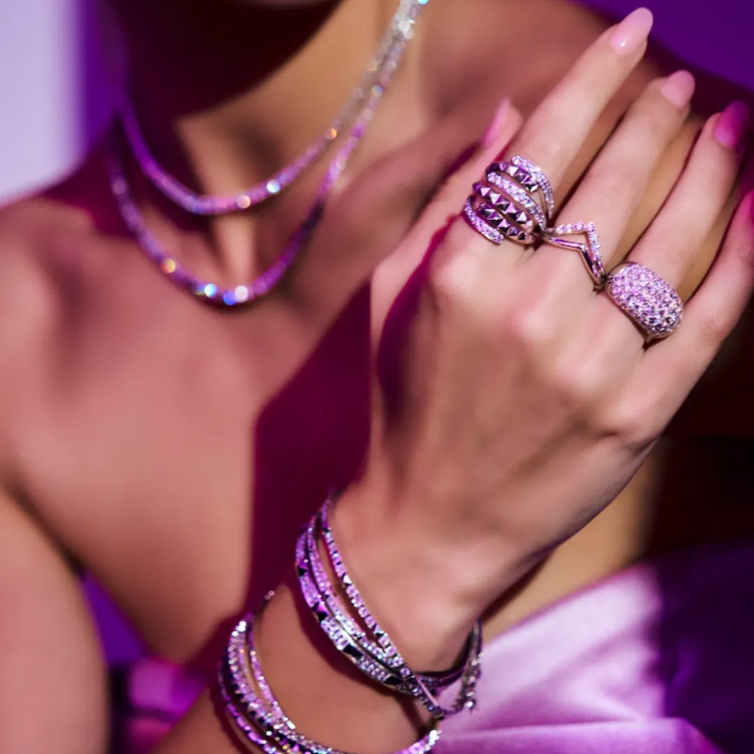 R.08® Une Diamond Bracelet | White Gold