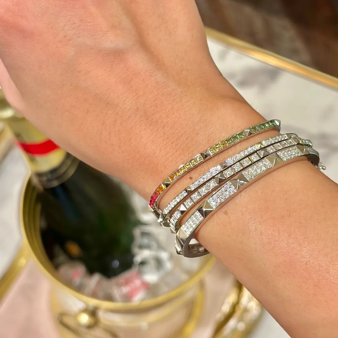 R.08® Une Diamond Bracelet | White Gold