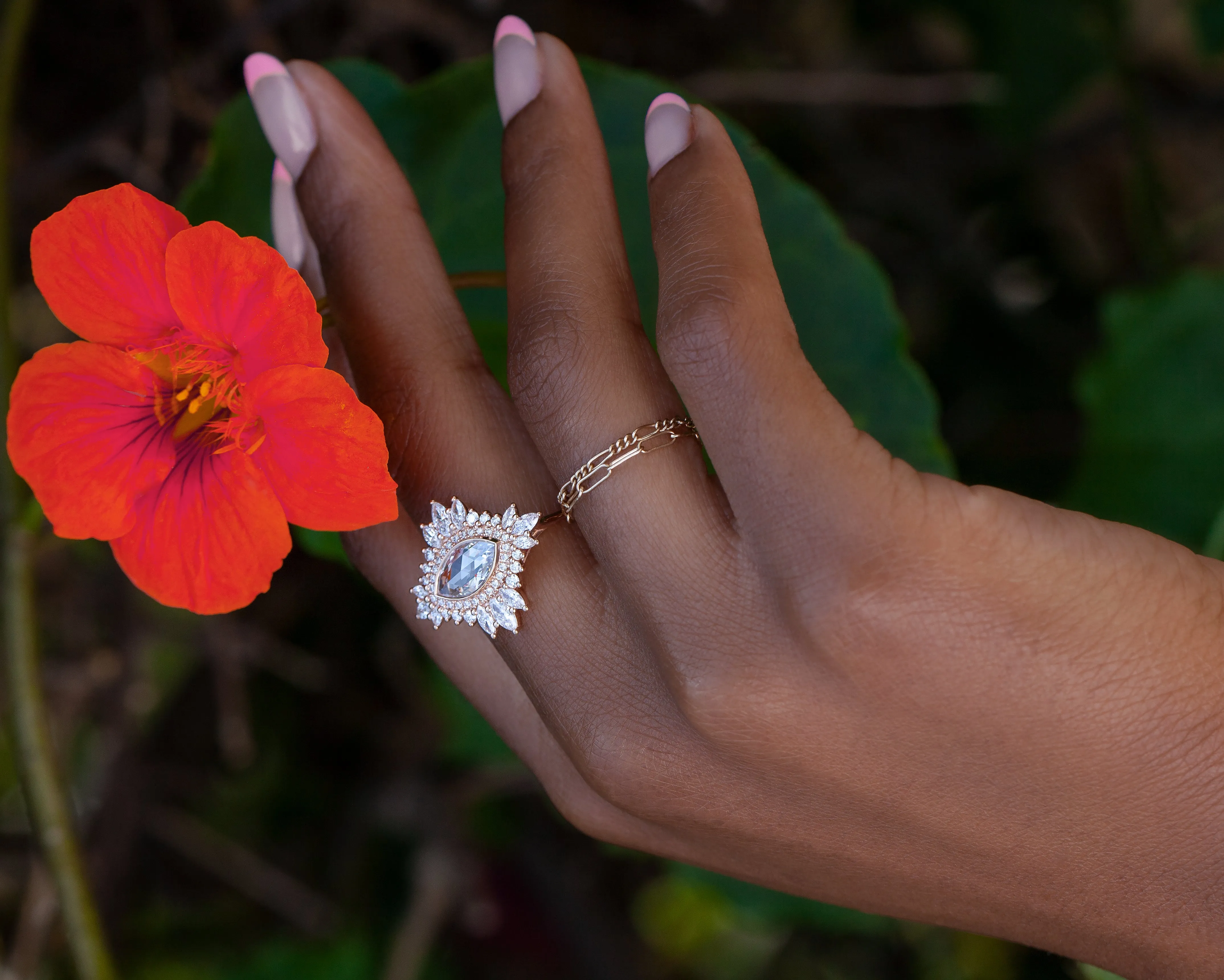 Rita Chain Ring (Ready to Ship)