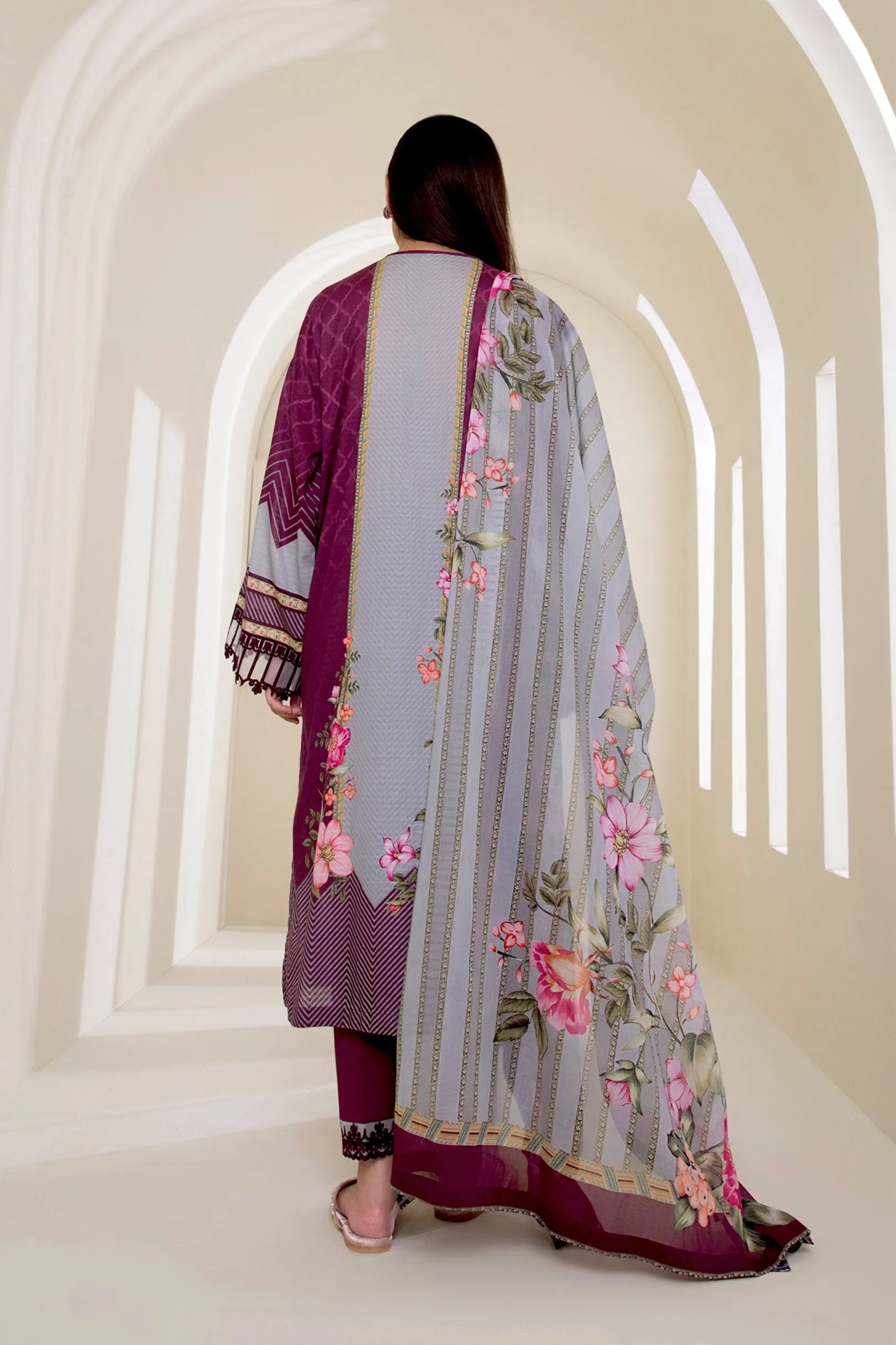 Sapphire Daily - 3 Piece Lawn Collection 2020 – Blossoms A