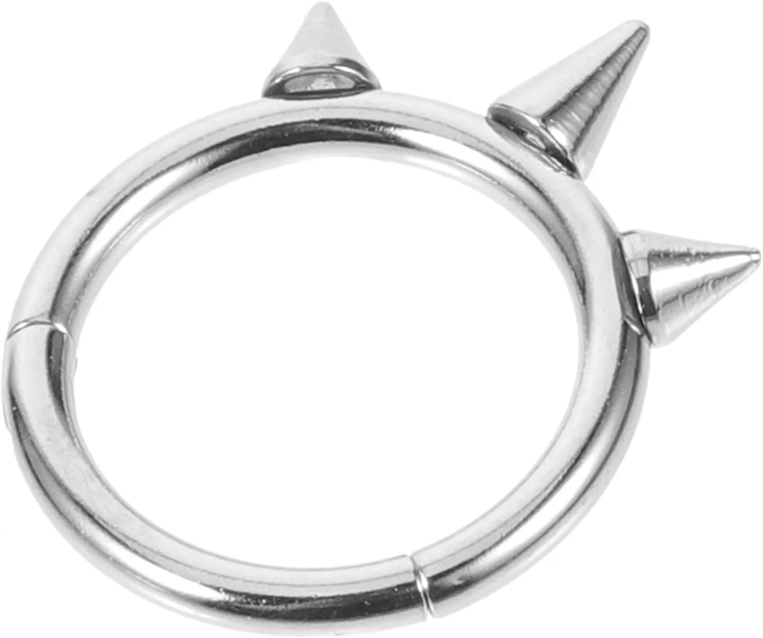 Stainless Steel Nose Ring Jewelry for Women Decorative Nose Piercing Cuff Highly Polished Comfortable Chic Unique Body Jewelry Accessory for Fashion Lovers