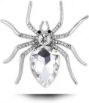 Statement Crystal Spider Brooches Rhinestone Insect Pins & Brooches Wedding Brooch Elegant Accessories