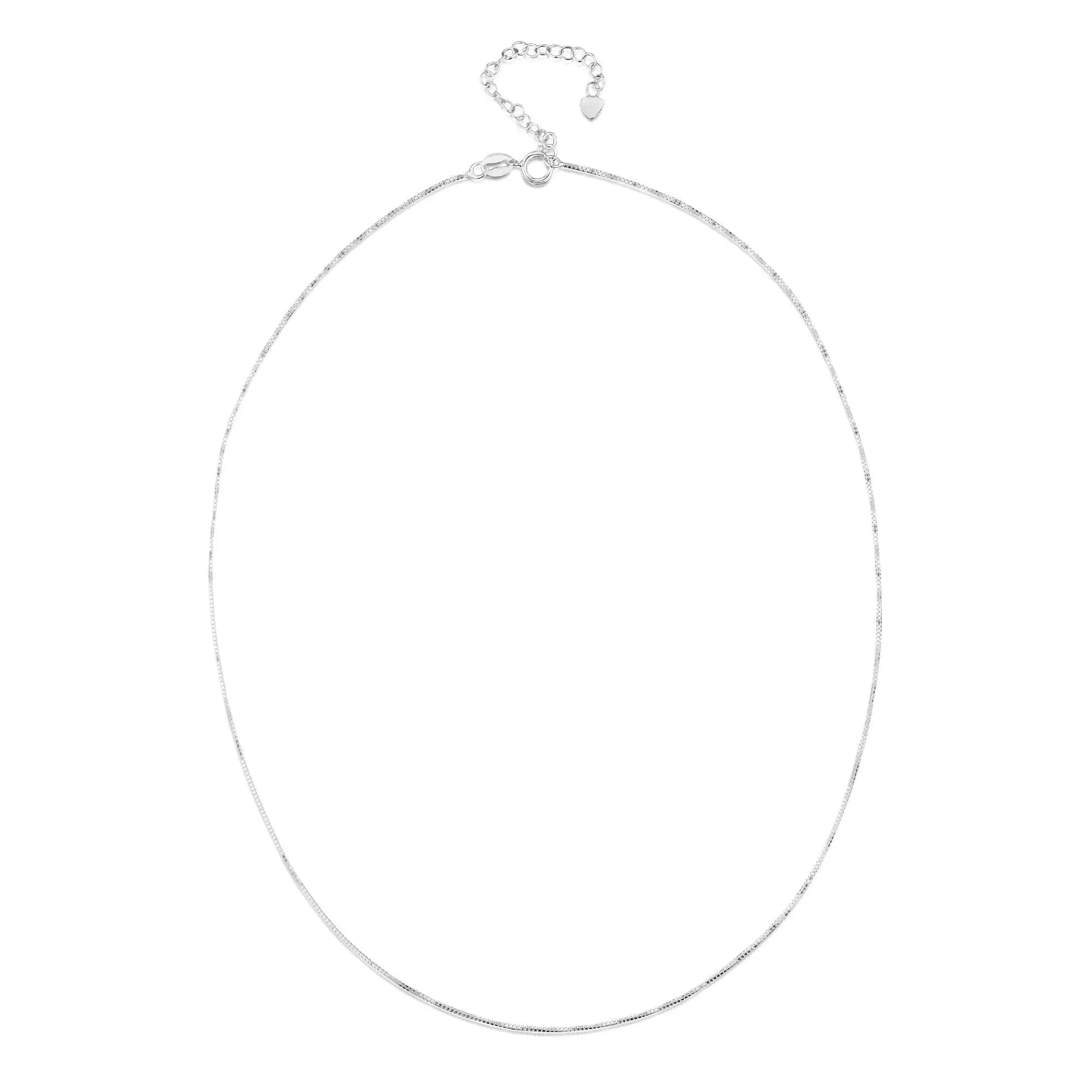 Sterling Silver Full Moon Pendant Necklace - Mixed Flowers