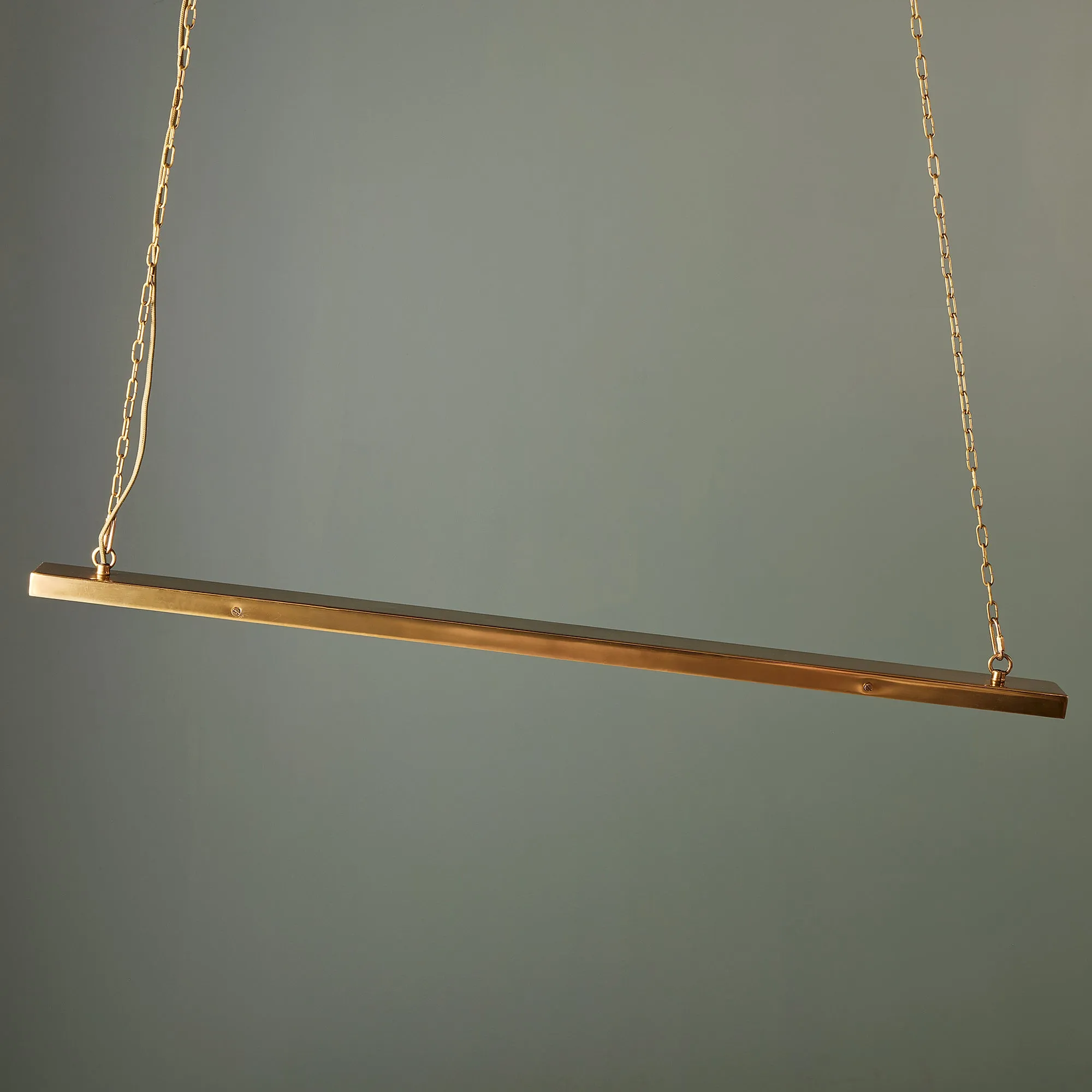 Stig pendant in aged brass