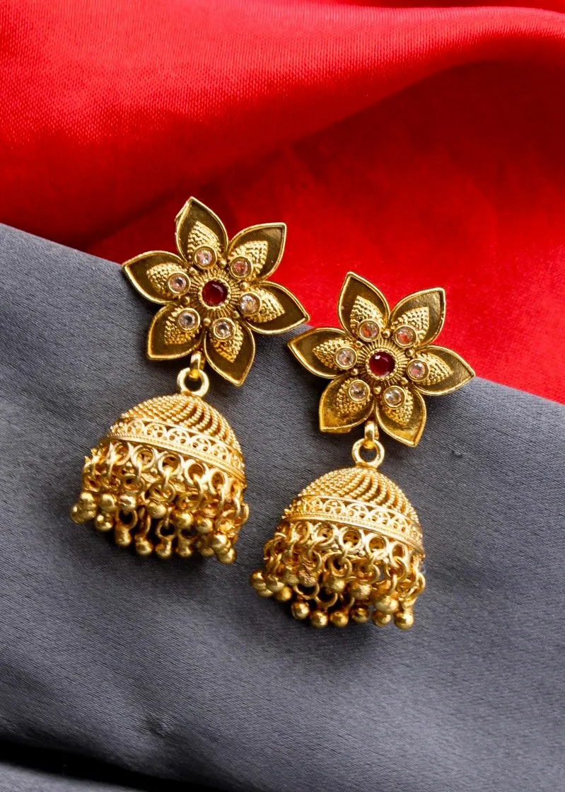 STYLISH FLORET JHUMKI