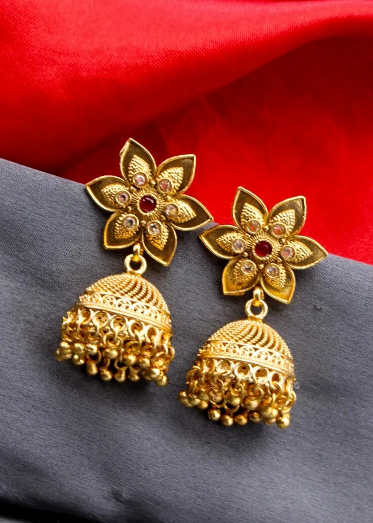 STYLISH FLORET JHUMKI