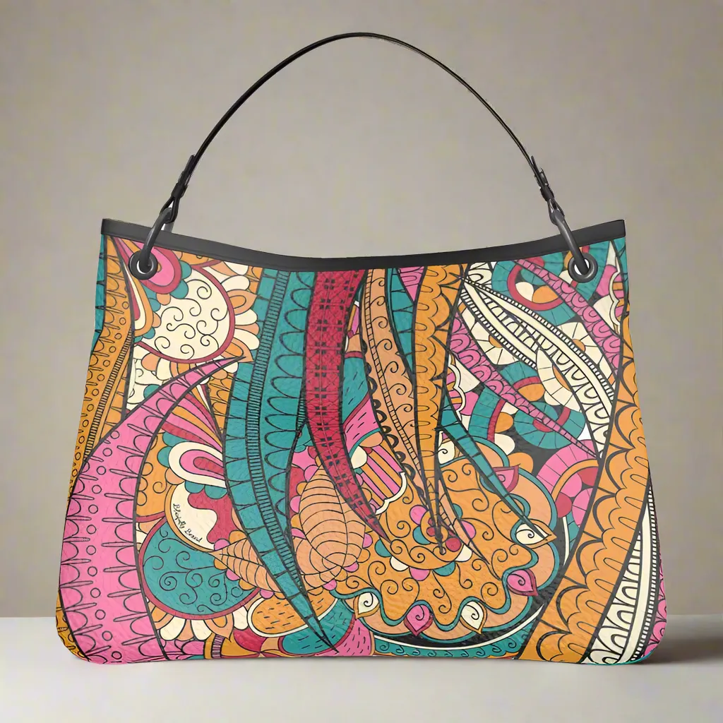 Taki Leather Slouch Bag