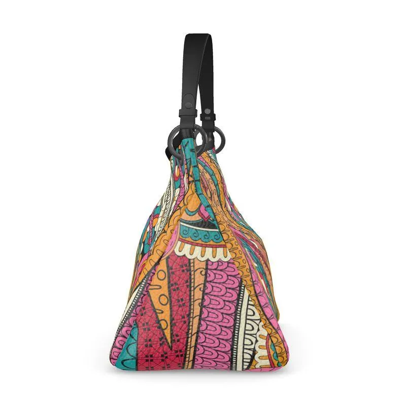 Taki Leather Slouch Bag