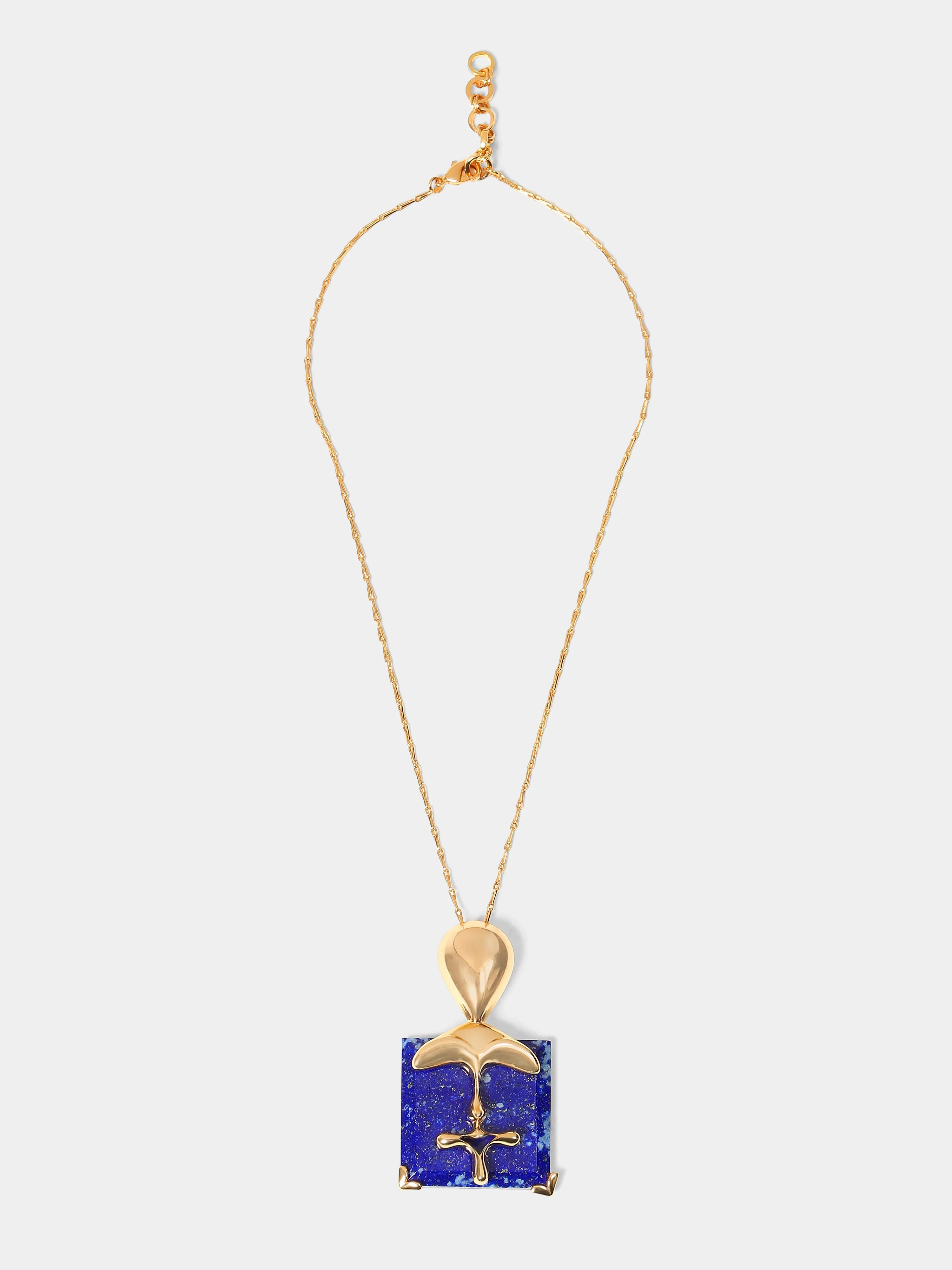 The XL Lazuli Sculpt Pendant