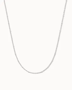 Trace & Cube Chain Necklace