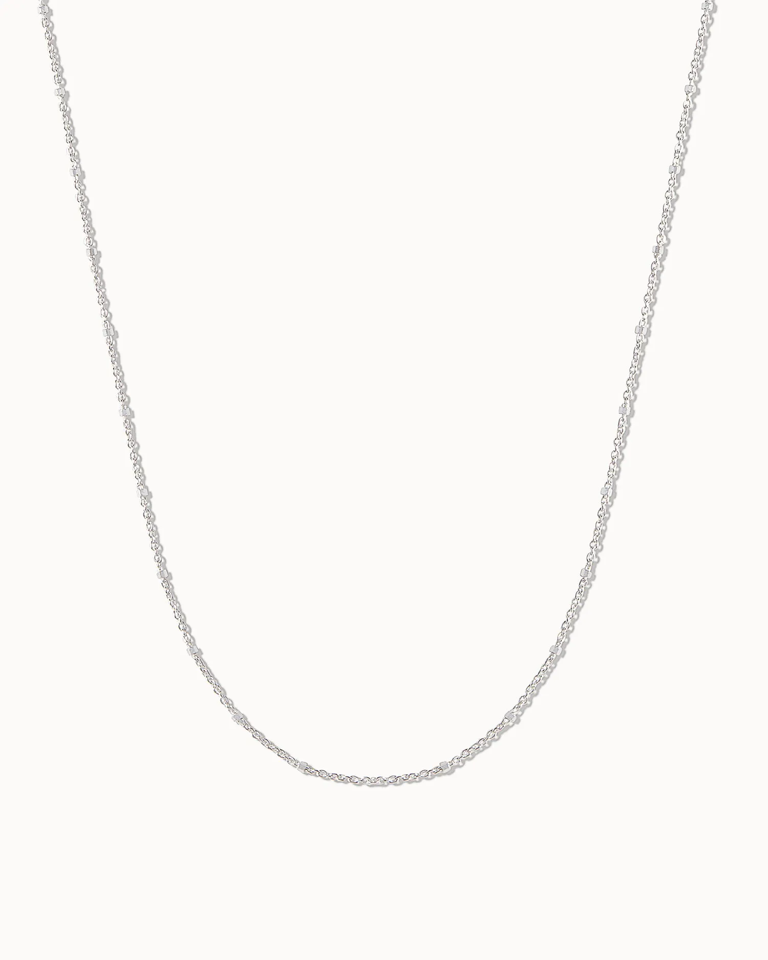 Trace & Cube Chain Necklace