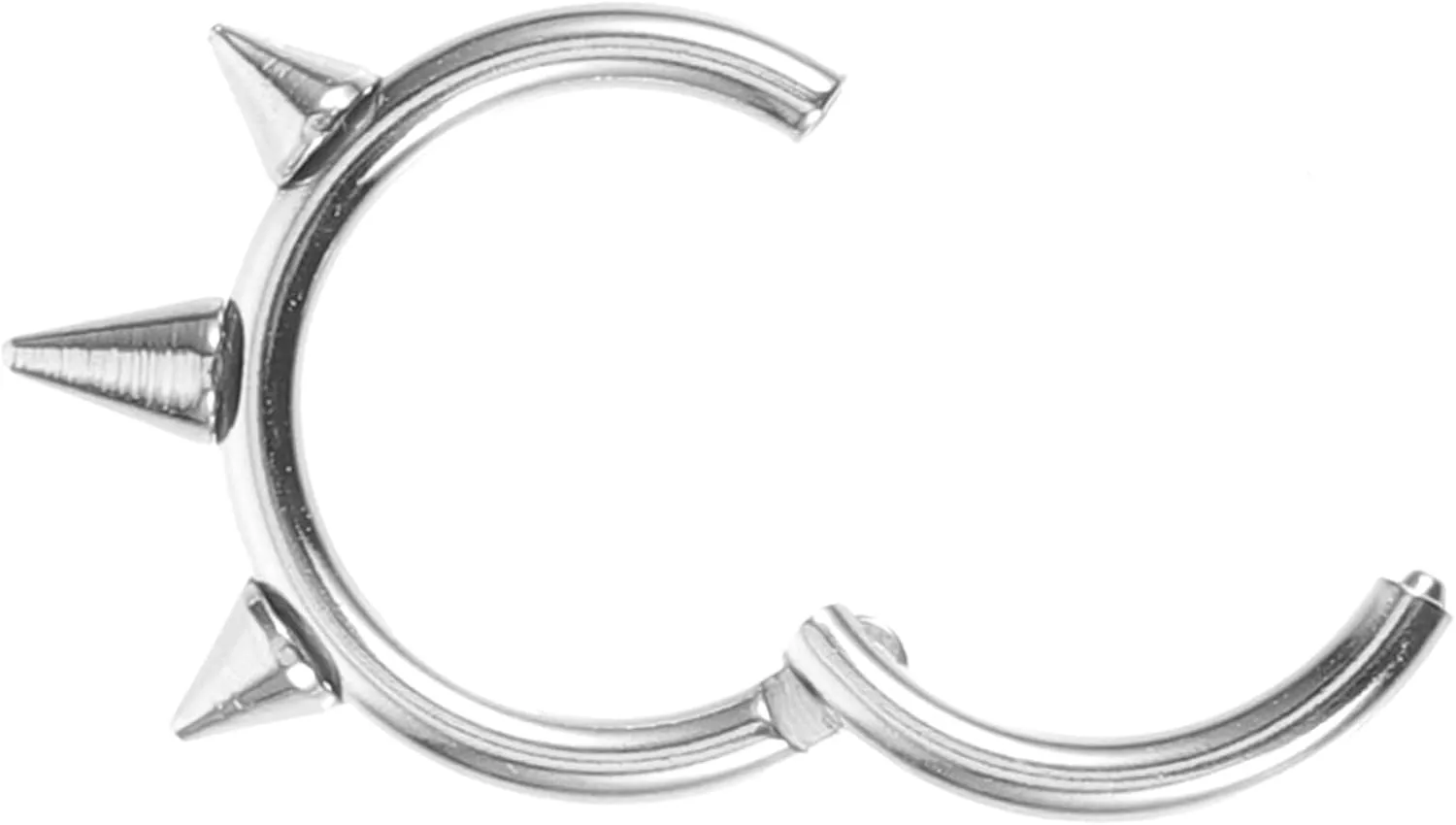VANZACK Elegant Nose Ring Jewelry Women's Nose Piercing Stainless Steel Nose Ring Cuffs Decorative Nose Jewelry