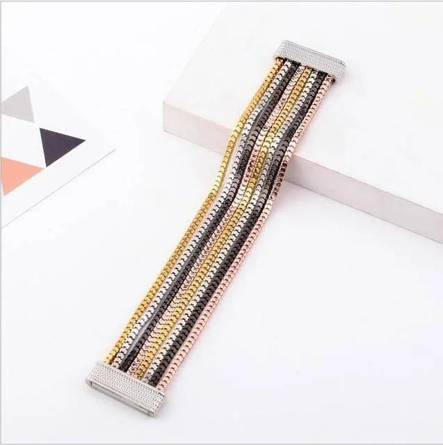 Vintage Multilayer Magnet Wrap Bracelets & Bangles