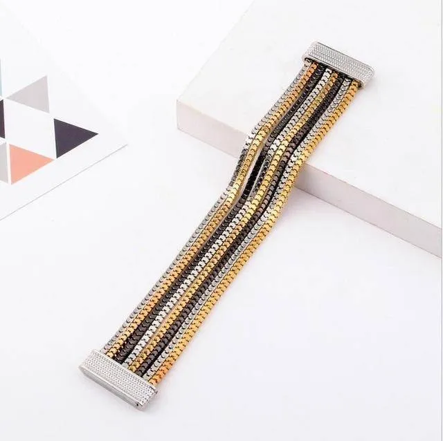 Vintage Multilayer Magnet Wrap Bracelets & Bangles