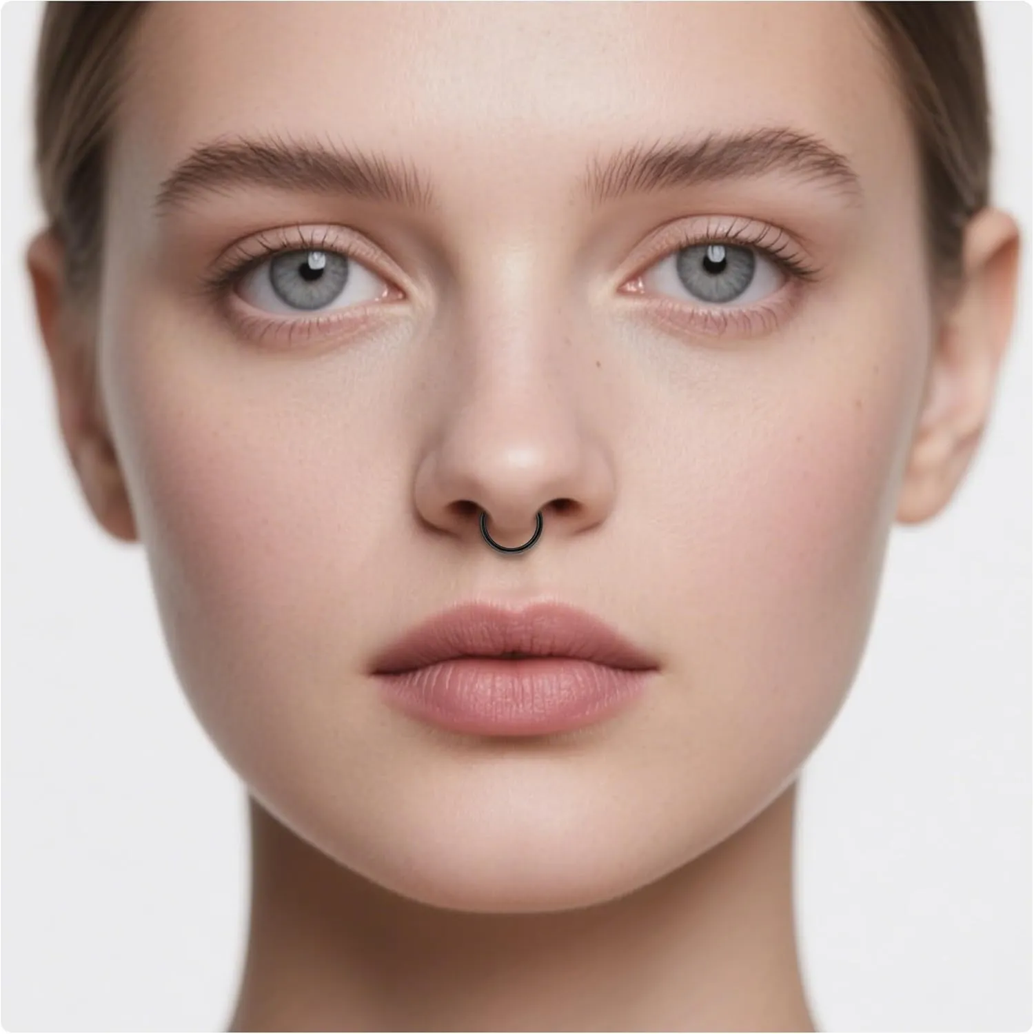Vsnnsns 20G Nose Rings Studs Piercing Jewelry for Women 316L Surgical Stainless Steel L Shaped Corkscrew Straight Diamond CZ Hoop Nose Rings Studs Nostril Piercing Jewelry Hypoallergenic 20 Gauge