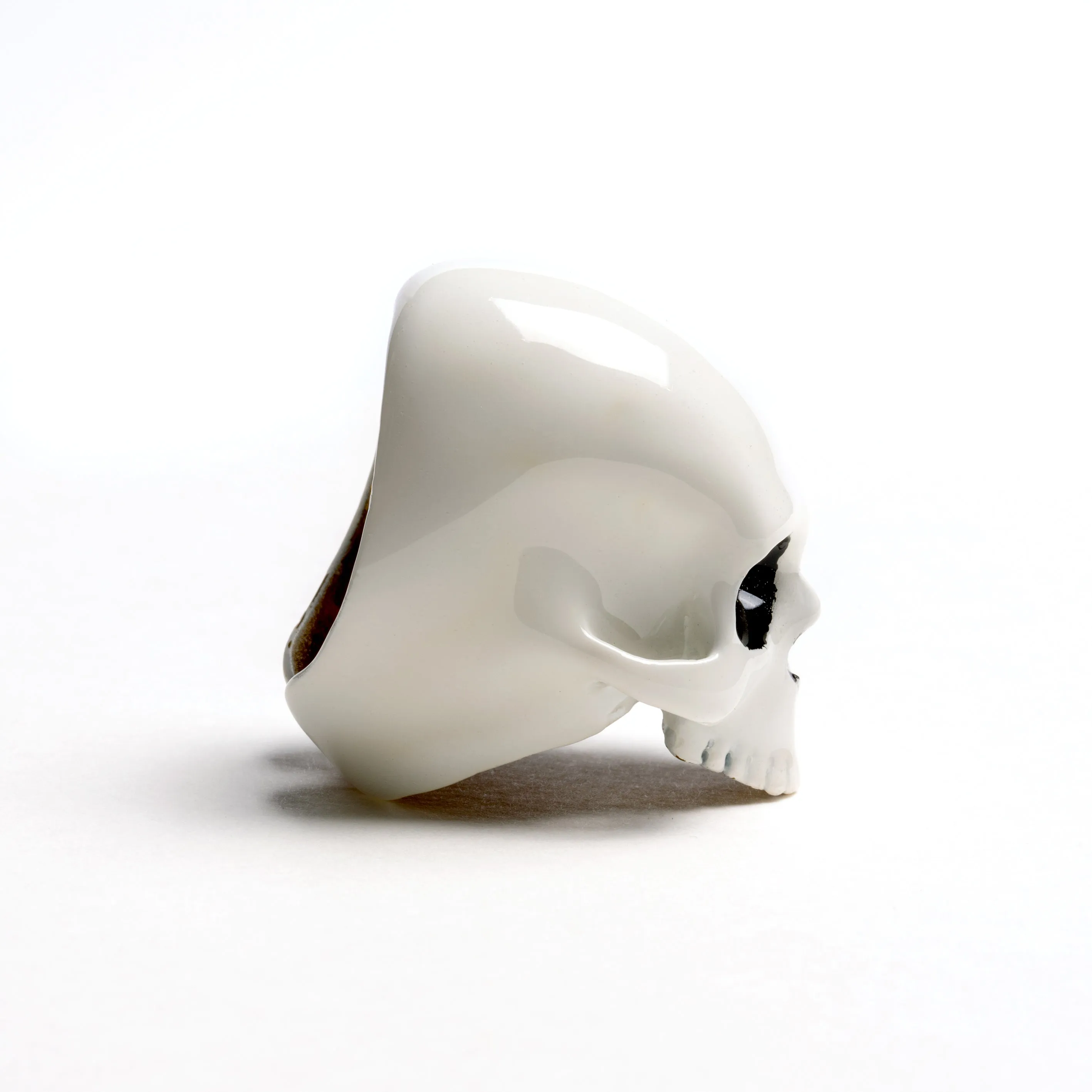 White Skull Ring