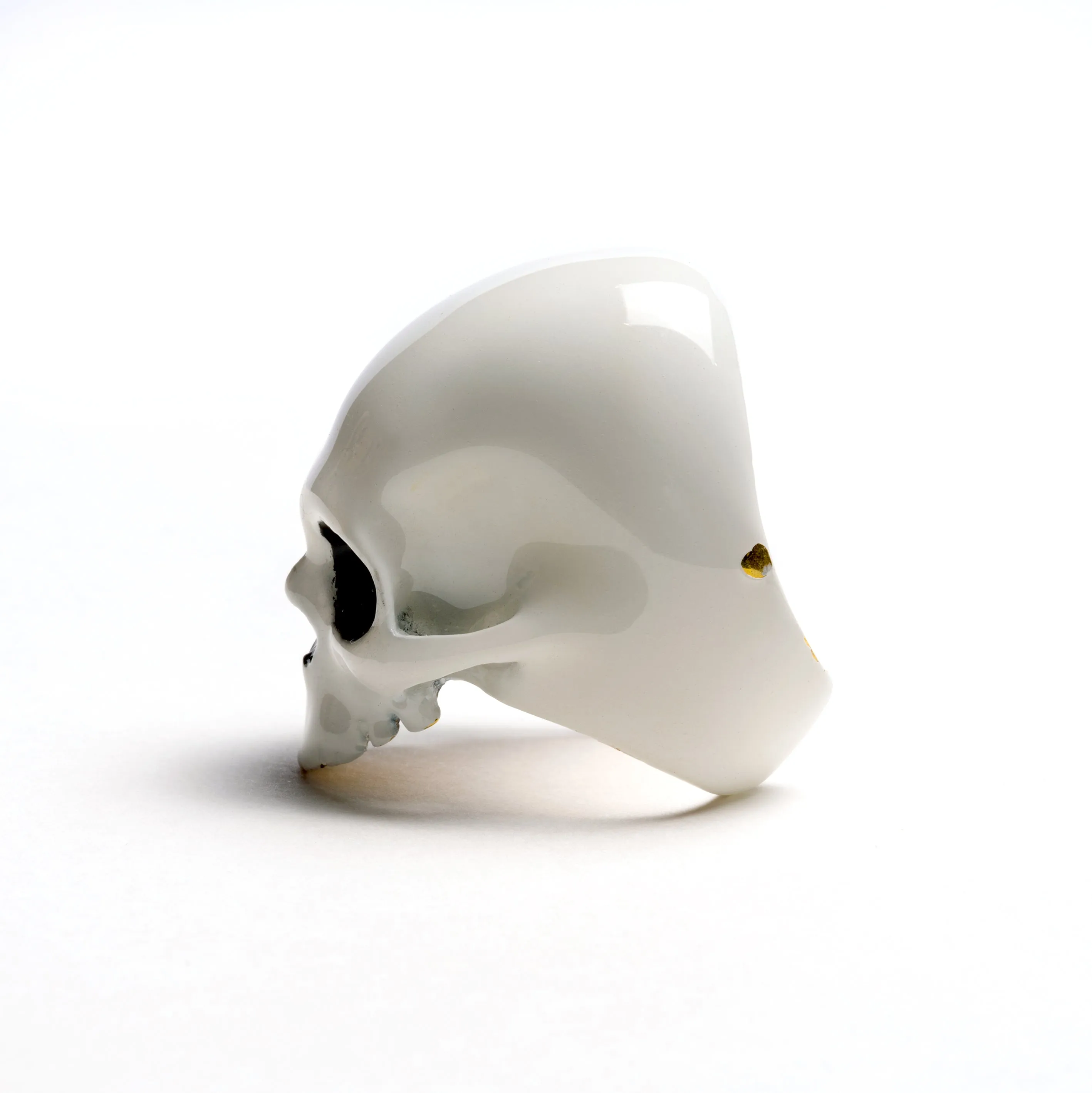 White Skull Ring