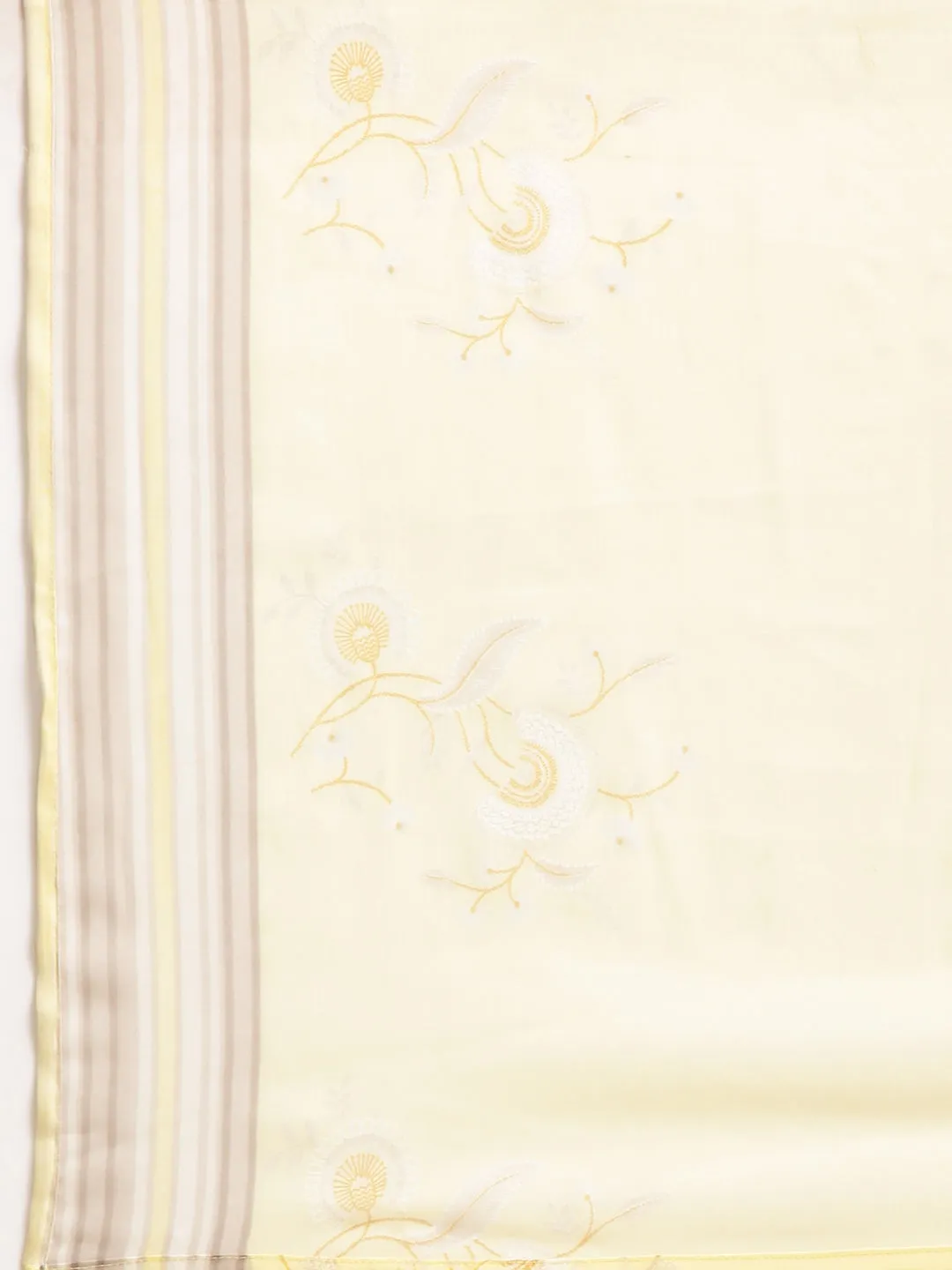 Women Straight Off White Solid Kurta Sets with Patiala & Dupatta