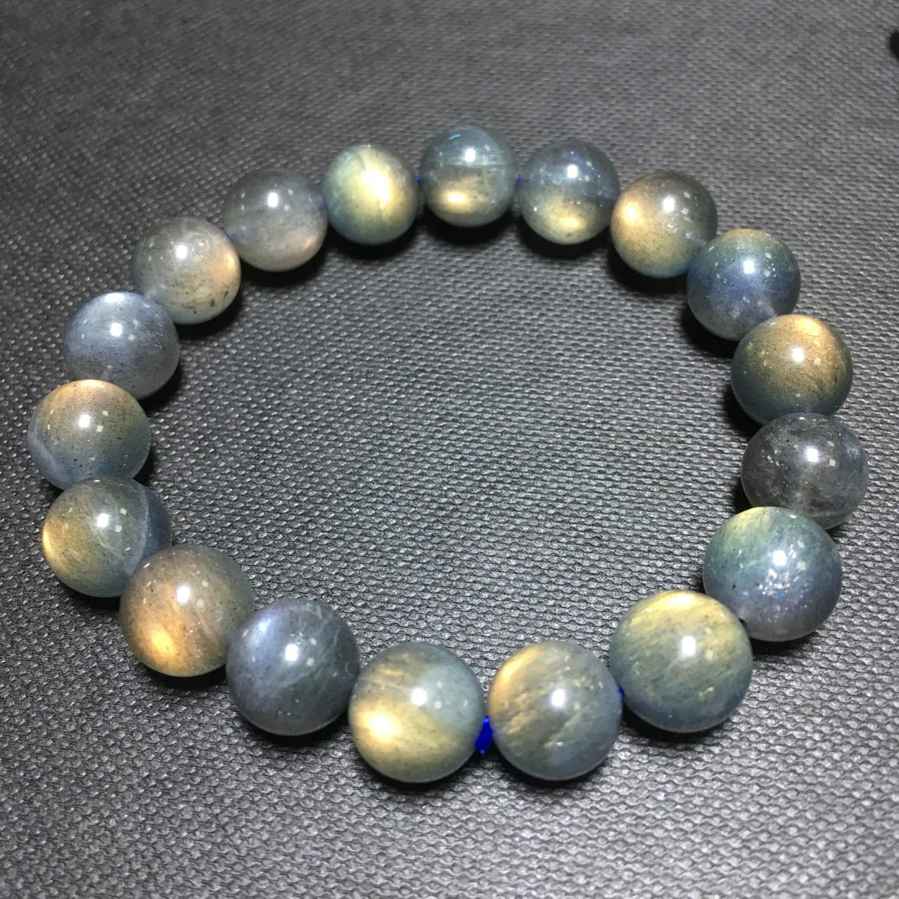 Women's Natural Crystal Grey Labradorite Bracelet