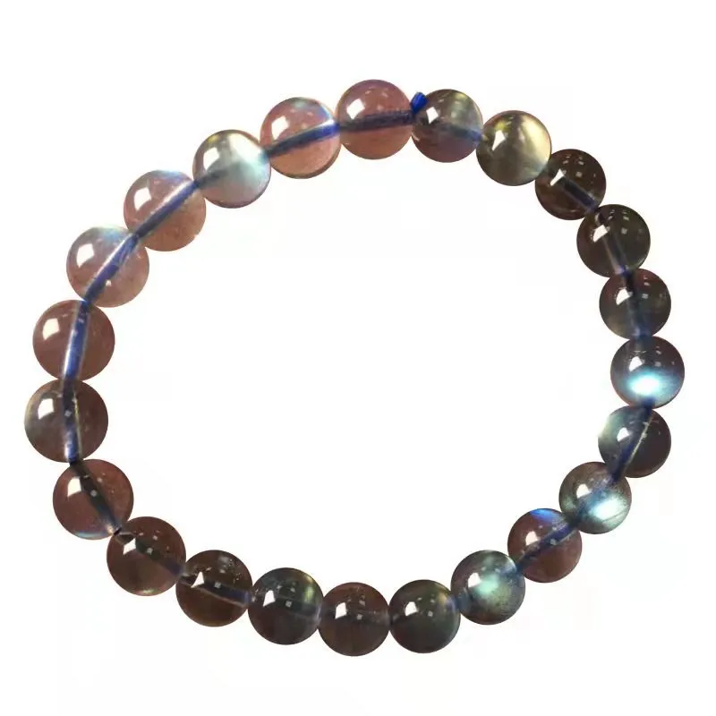 Women's Natural Crystal Grey Labradorite Bracelet